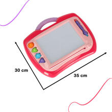 Ikonka Art.KX4676 Stamp roosa fade-out joonistustahvel