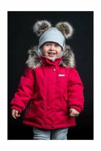 Lenne'23 Kiki Art.23592/229 Тёплая зимняя шапочка-шлем для малышей из мерино шерсти