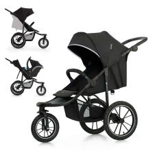 KinderKraft Helsi 2 Art.KSHELS00BLK0000 Deep Black Vanker