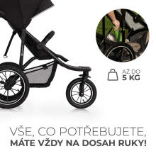 KinderKraft Helsi 2 Art.KSHELS00BLK0000 Deep Black Vanker