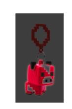 MINECRAFT Clip-on plush, 9 cm