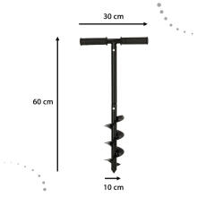 Ikonka Art.KX4659 Aia spiraalpuur 60x10cm