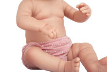 Arias Baby Doll Salma Art.AR65288 Roosa tekiga nukk, 42 ​​cm.