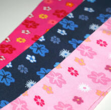 Weri Spezials Bērnu Zeķubikses Daisies Navy ART.WERI-3853 Augstas kvalitātes bērnu kokvilnas Zeķubikses meitenēm