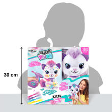 Style 4 Ever Pehme mänguasi õhupintsliga Kass, 25 cm