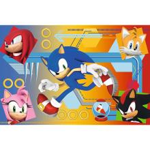 TREFL SONIC Puzzle, 60 pcs