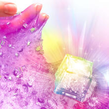 Slime playset Light-up Cosmic crunch 3-pack