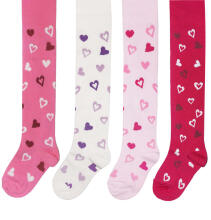 Weri Spezials Bērnu Zeķubikses Hearts Pink ART.WERI-2199 Augstas kvalitātes bērnu kokvilnas Zeķubikses meitenēm