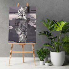 Ikonka Art.KX4497_2 Maalimine numbrite järgi 40x50cm