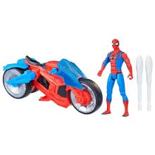 SPIDER-MAN Mängukomplekt Sõiduk ja figuur, 10 cm