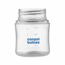 CANPOL BABIES pudelīšu komplekts mātes piena uzglabāšanai 3x120ml, 0M+, 35/235