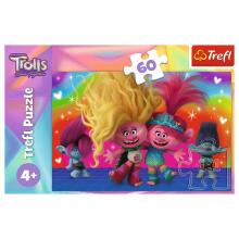 TREFL TROLLS Pusle Trollid 3, 60 osa