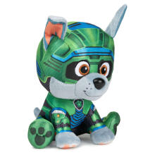 PAW PATROL Mighty Pups Movie Pehme mänguasi Rocky 15 cm