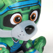 PAW PATROL Mighty Pups Movie Pehme mänguasi Rocky 15 cm
