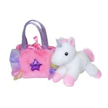 Fancy Pals Ükssarvik roosas kotis, 20 cm