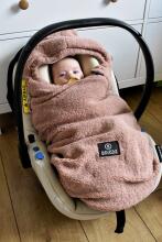 Makaszka Alpaca Footmuff Art.155336 Dusty Pink