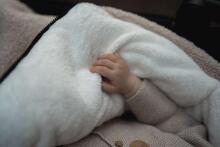 Makaszka Alpaca Footmuff Art.155336 Dusty Pink