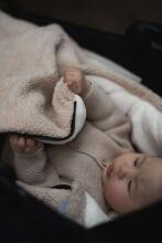 Makaszka Alpaca Footmuff Art.155336 Dusty Pink