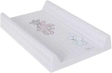 Ceba Baby Strong  Bunnies Changing Mat Art.155686 Grey Kindel madrats kindla alusega + võrevoodi kinnitus (70x50cm)
