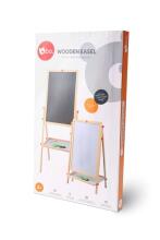 Bo Wooden Easel Art.155972 Kahepoolne joonistustahvel, puidust molbert