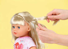 BABY BORN Sister nukk Style & Play blond, 43 cm