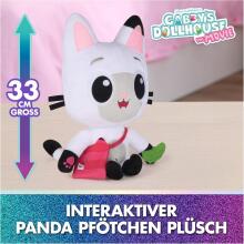Dreamworks Gabby's Dollhouse 33cm Art.156061 Interaktiivne pehme mänguasi Talking Pandy Paws