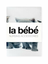 La bebe™ Cotton Nappy Art.156101 Cats Пелёнка из натурального хлопка 75х75 см