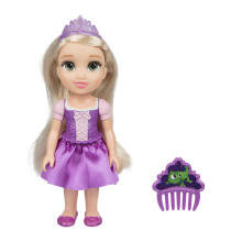 DISNEY PRINCESS Väike nukk harjaga, 8 cm
