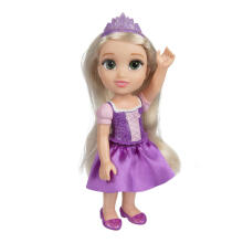 DISNEY PRINCESS Väike nukk harjaga, 8 cm