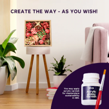 Wood&Craft DIY Succulents Passion Art.ETC10011