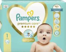 Pampers Premium Care Art.P04C520 Mähkmed S1 suurus, 2-5kg, 72 tk.