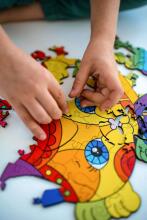 KIDS DO Wooden puzzle  Art.AP3112  Puidust pusle 100 tk