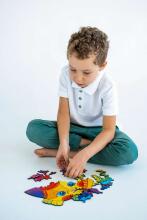 KIDS DO Wooden puzzle  Art.AP3112  Puidust pusle 100 tk