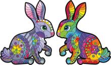 KIDS DO Wooden puzzle  Art.PAG5184 Puidust pusle 91 tk