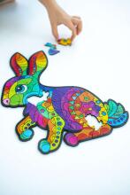 KIDS DO Wooden puzzle  Art.PAG5184 Puidust pusle 91 tk