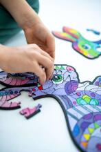 KIDS DO Wooden puzzle  Art.PAG5184 Puidust pusle 91 tk