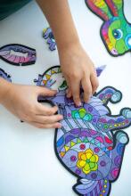 KIDS DO Wooden puzzle  Art.PAG5184 Puidust pusle 91 tk