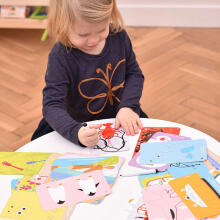 Banana Panda Let's Write and Wipe Animals Art.77367 56 tk