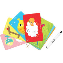 Banana Panda Let's Write and Wipe Animals Art.77367 56 tk