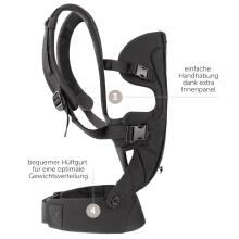 Fillikid Front Carrier Art.156837 Black 2-ühes lapsekandealus (3,6–15 kg)