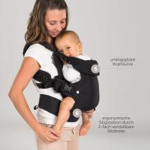 Fillikid Front Carrier Art.156837 Black 2-ühes lapsekandealus (3,6–15 kg)