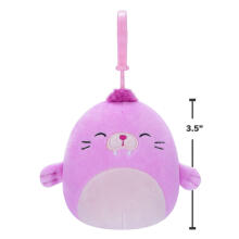 SQUISHMALLOWS W17 pehme võtmehoidja, 8 cm