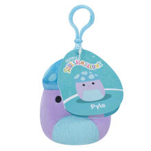 SQUISHMALLOWS W17 pehme võtmehoidja, 8 cm