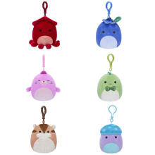 SQUISHMALLOWS W17 pehme võtmehoidja, 8 cm