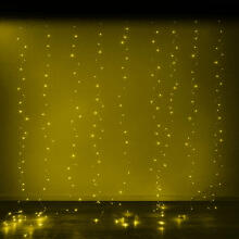 Ikonka Art.KX5242 LED kardinatuled 3x3m 300LED soe valge