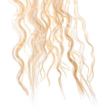 Ikonka Art.KX5081 Sünteetilised juuksed kudumine afroloki blonde