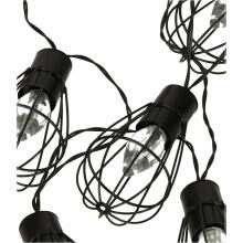 Ikonka Art.KX4971 Aiatuled päikesepirnide girlande loft 10LED