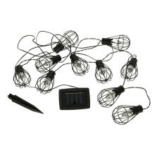 Ikonka Art.KX4971 Aiatuled päikesepirnide girlande loft 10LED