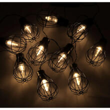 Ikonka Art.KX4971 Aiatuled päikesepirnide girlande loft 10LED