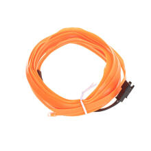 Ikonka Art.KX4956_3 LED ümbritsev valgustus auto / auto USB / 12V lint 3m oranž